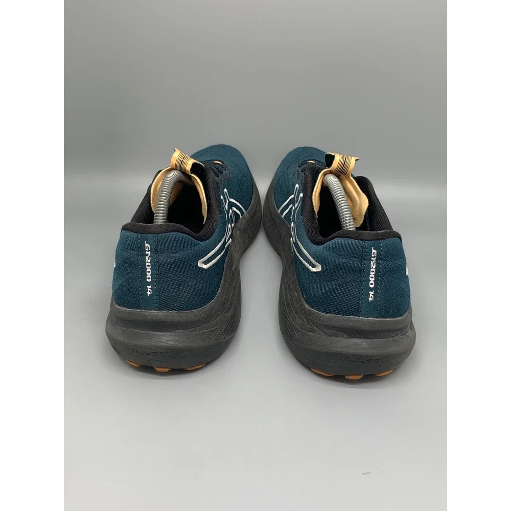 Asics GT-2000 12 Teal Running Shoes 1011C129 Men's Sz 10